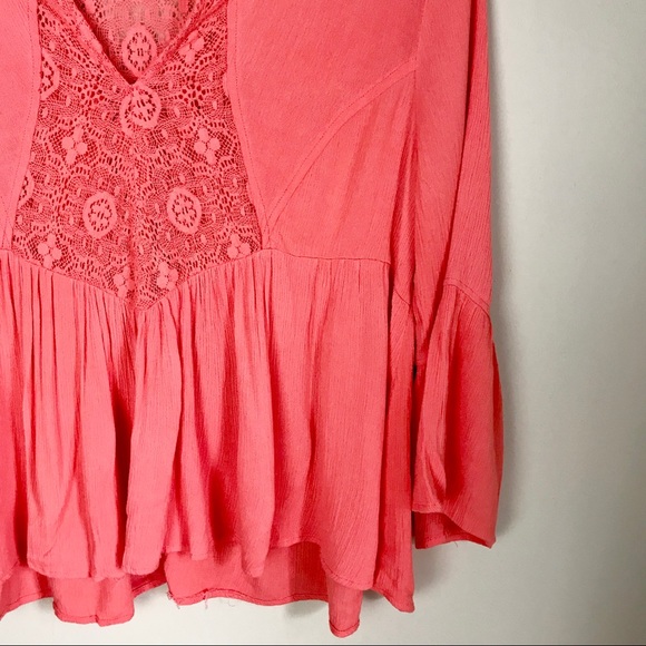Maurice’s | Flowy Coral Top - Picture 3 of 7